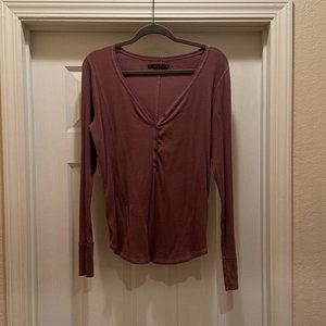 Abercrombie & Fitch Long-Sleeve Henley